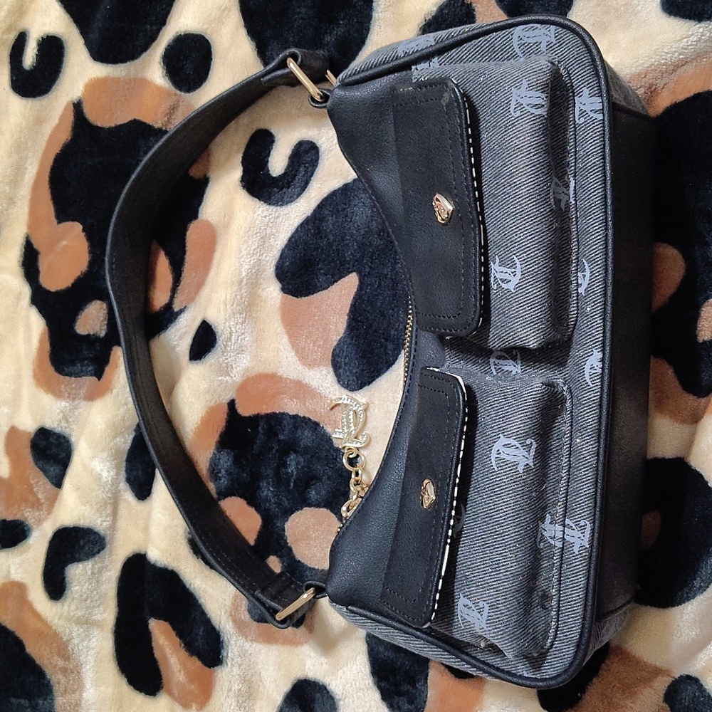 Stylish Black and Gray Women's Juicy Couture Bag